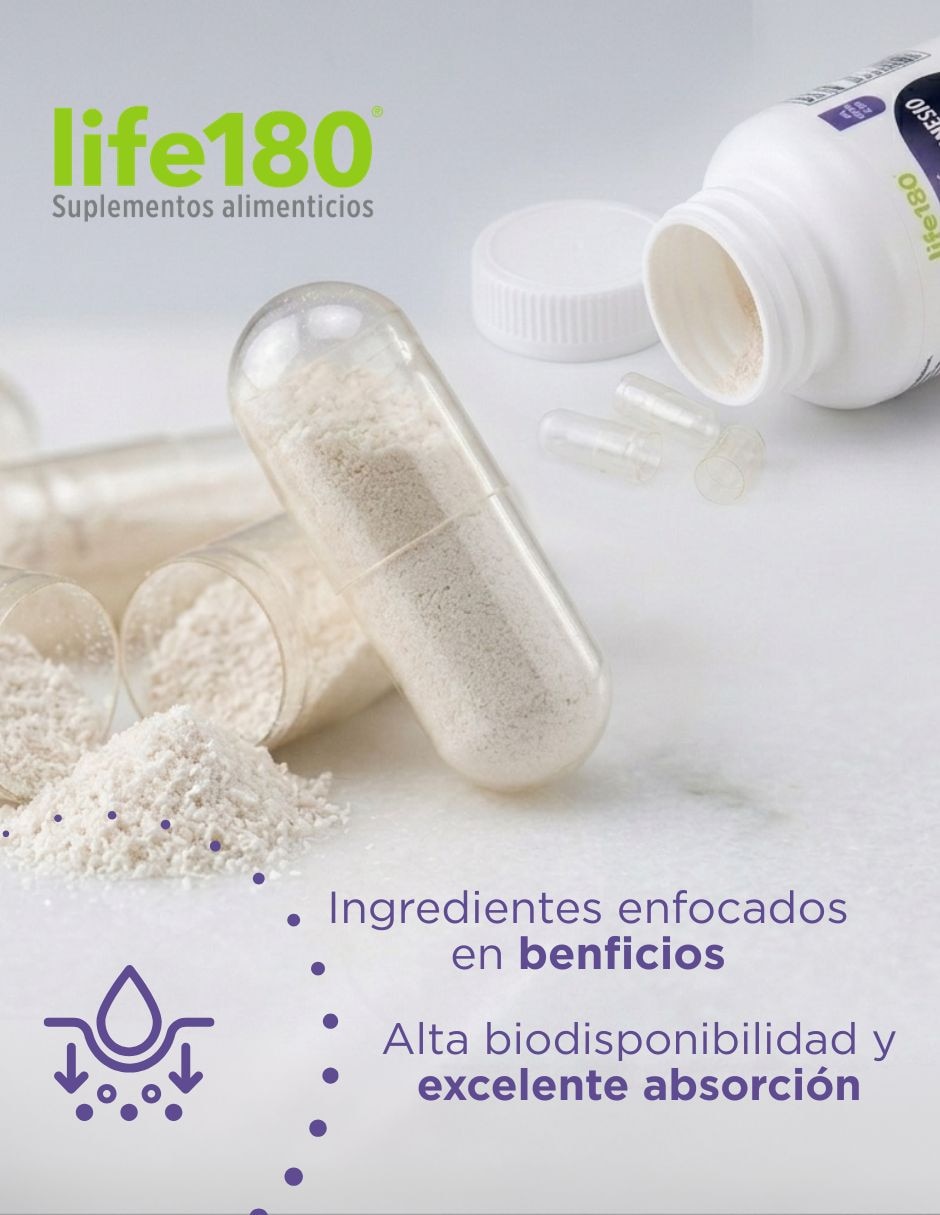 Glicinato de magnesio de 60 cápsulas 8