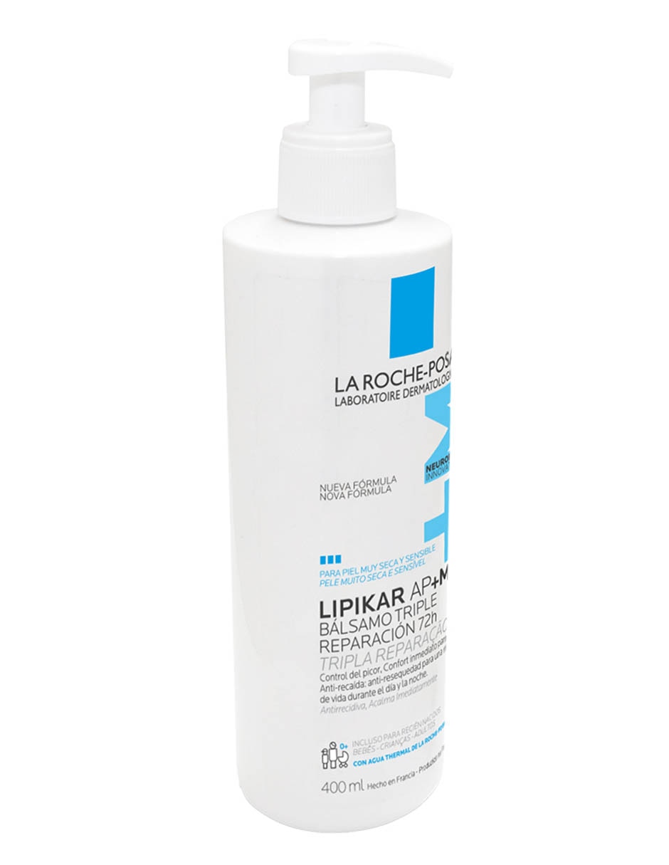 Crema facial para calmar y aliviar la piel de día La Roche Posay Lipikar Baume Ap+M para piel seca