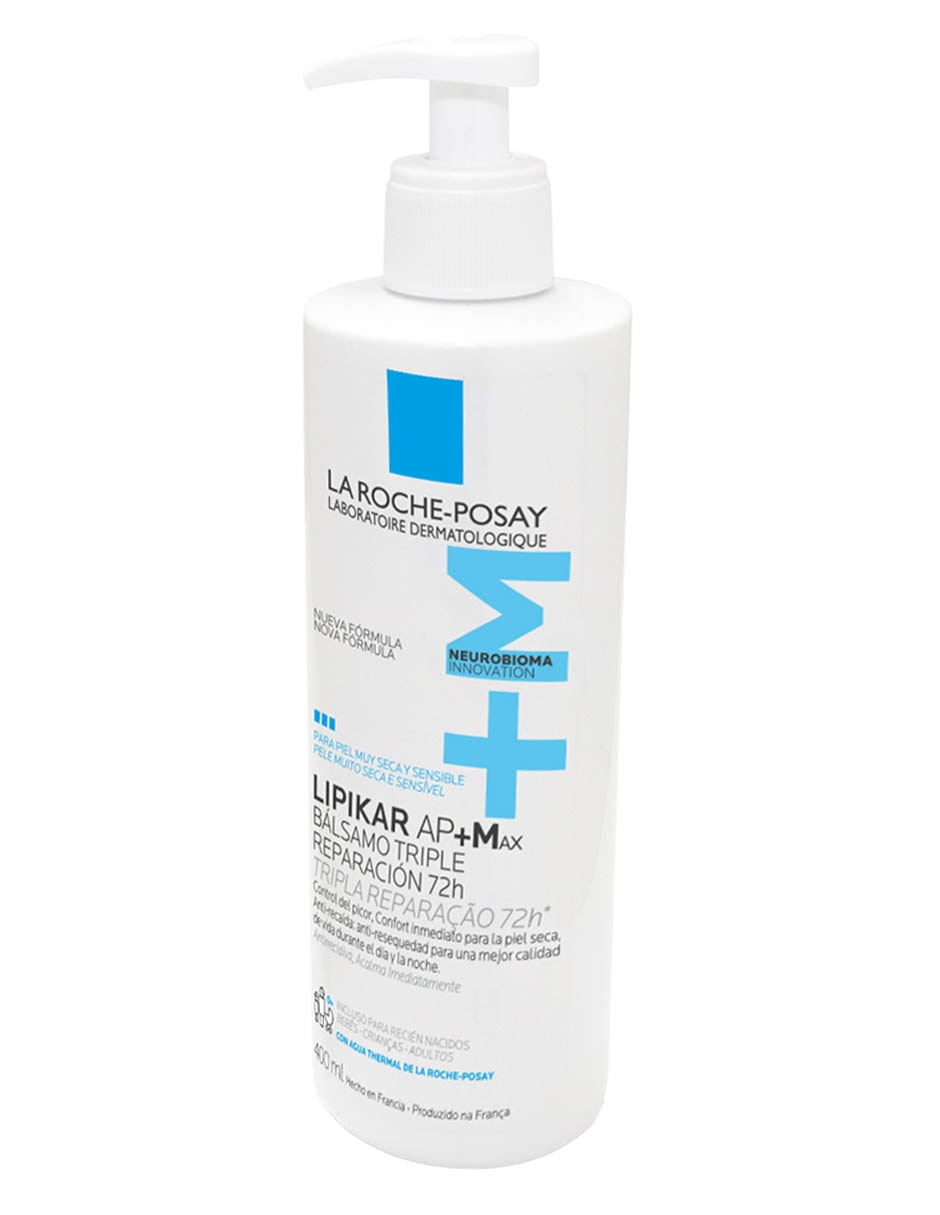 Crema facial para calmar y aliviar la piel de día La Roche Posay Lipikar Baume Ap+M para piel seca