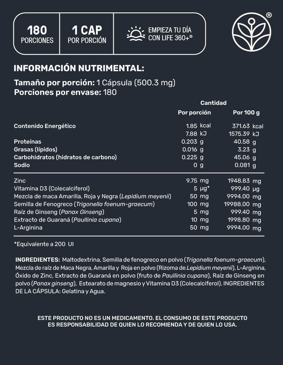 Kit de suplementos alimenticios Woman Sexy y Men's Testo 6