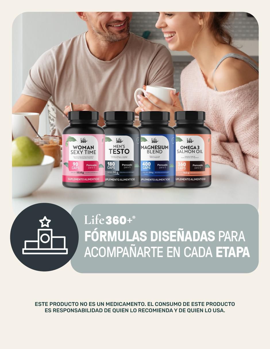Kit de suplementos alimenticios Woman Sexy y Men's Testo 8