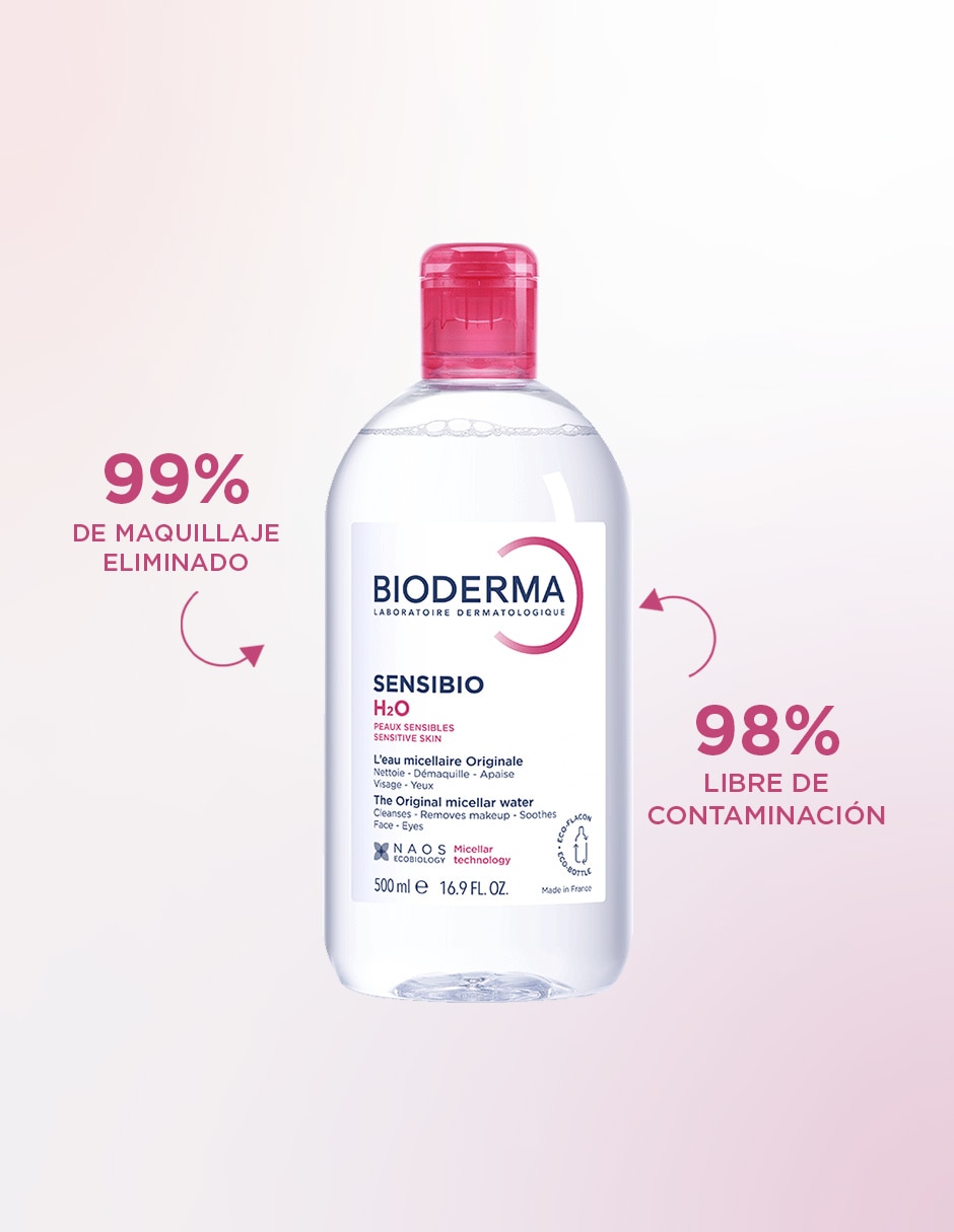 Bipack bioderma sensibio h2o 500ml+ 250m