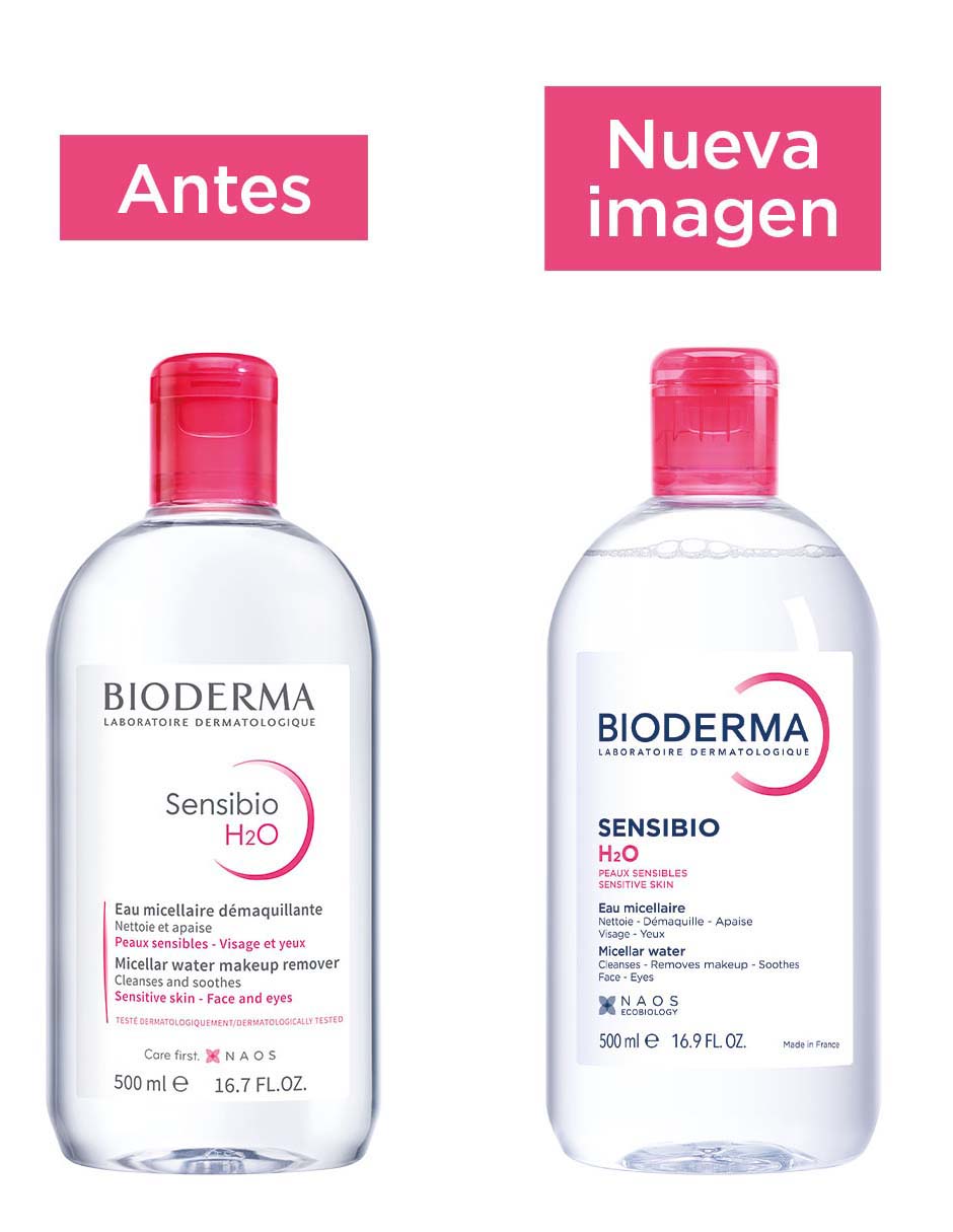 Bipack bioderma sensibio h2o 500ml+ 250m