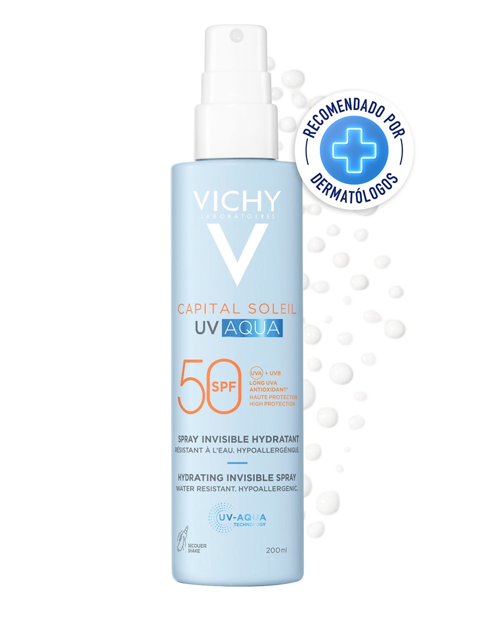 Protector solar FPS 50 Capital Soleil UV Aqua spray 200 ml
