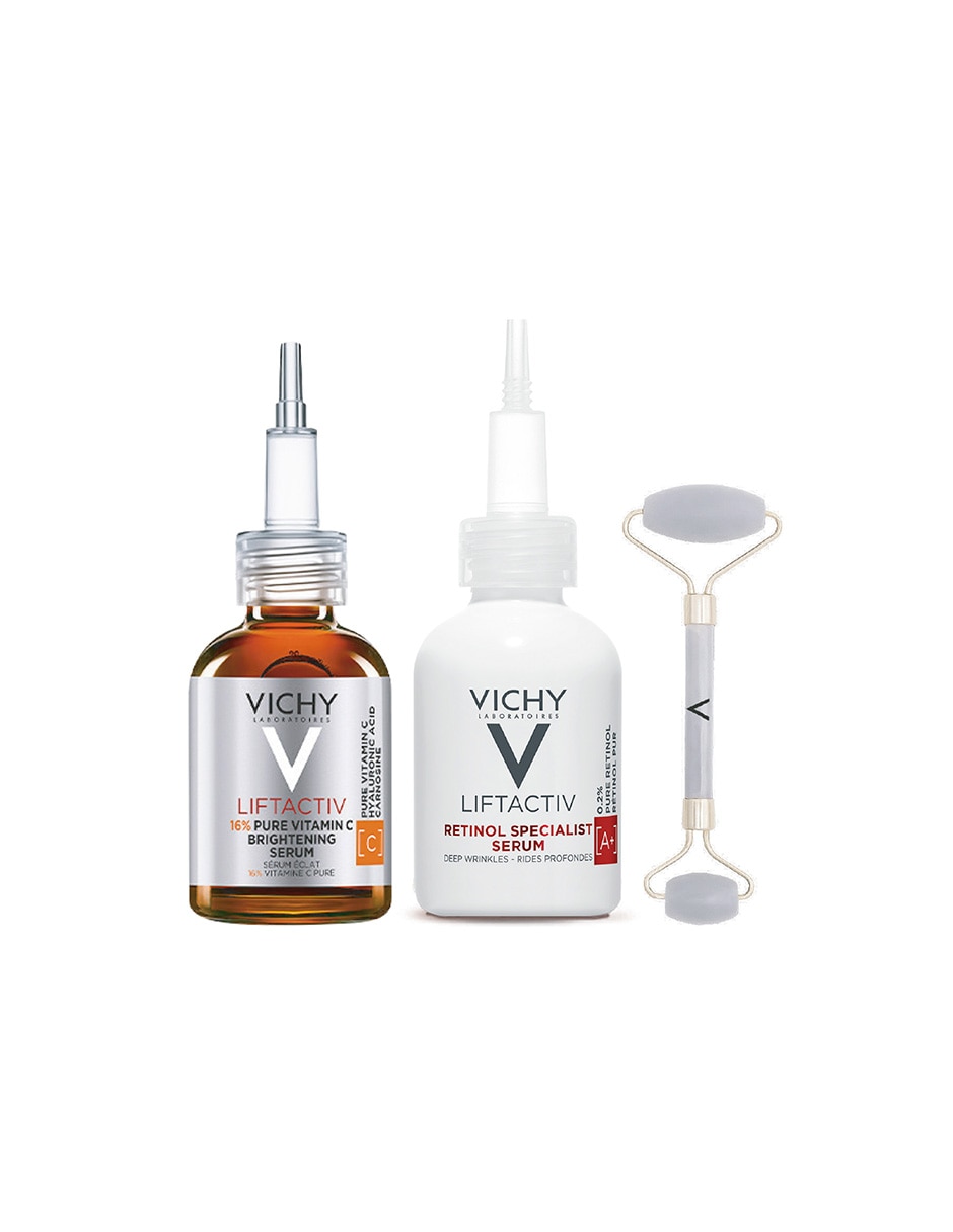 Kit de sérum facial Vitamina C y retinol Mamás Vinchy Liftactiv todo tipo de piel