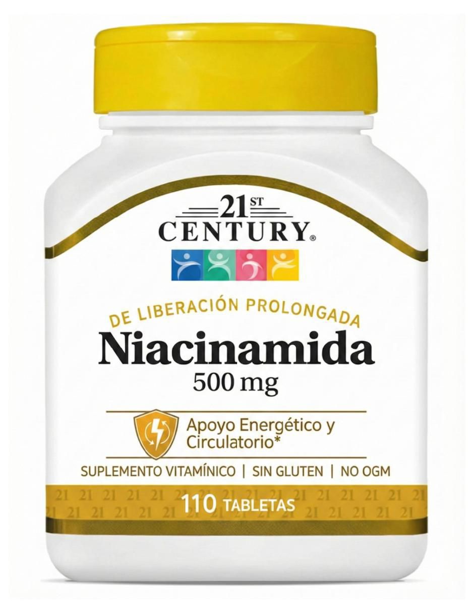 Niacinamida 21st Century de 110 tabletas