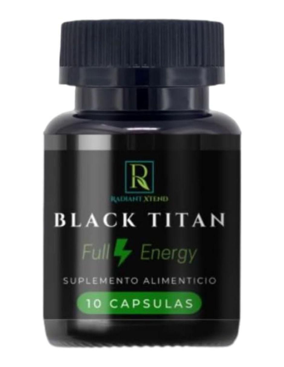 Black titan con 8 mushroom complex sabor natural de 10 tabletas Black titan con 8 mushroom complex sabor natural de 10 tabletas