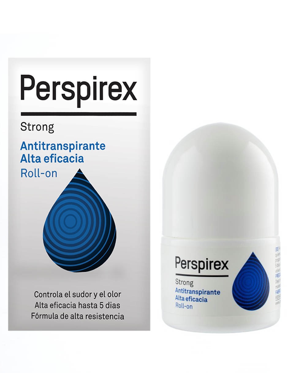 Desodorante axilas en roll on perspirex unisex