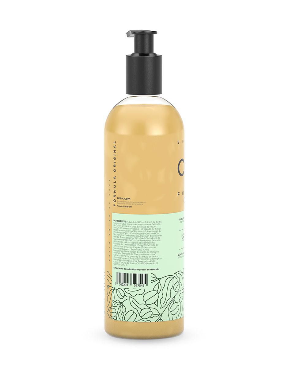 Shampoo anticaída para cabello todo tipo shampoo fórmula original cre-c fórmula original 500 ml