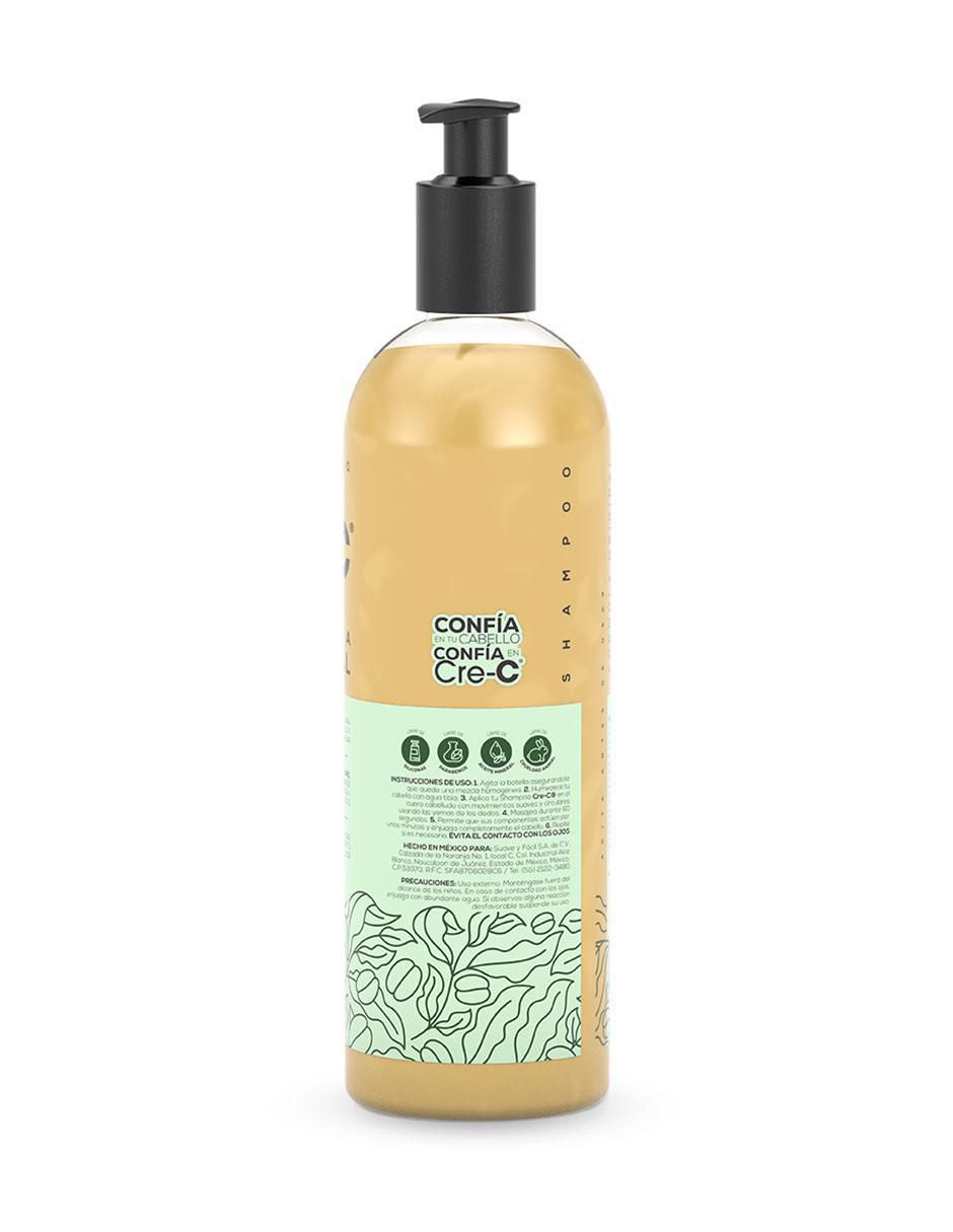 Shampoo anticaída para cabello todo tipo shampoo cre-c fórmula original cre-c fórmula original 500 ml