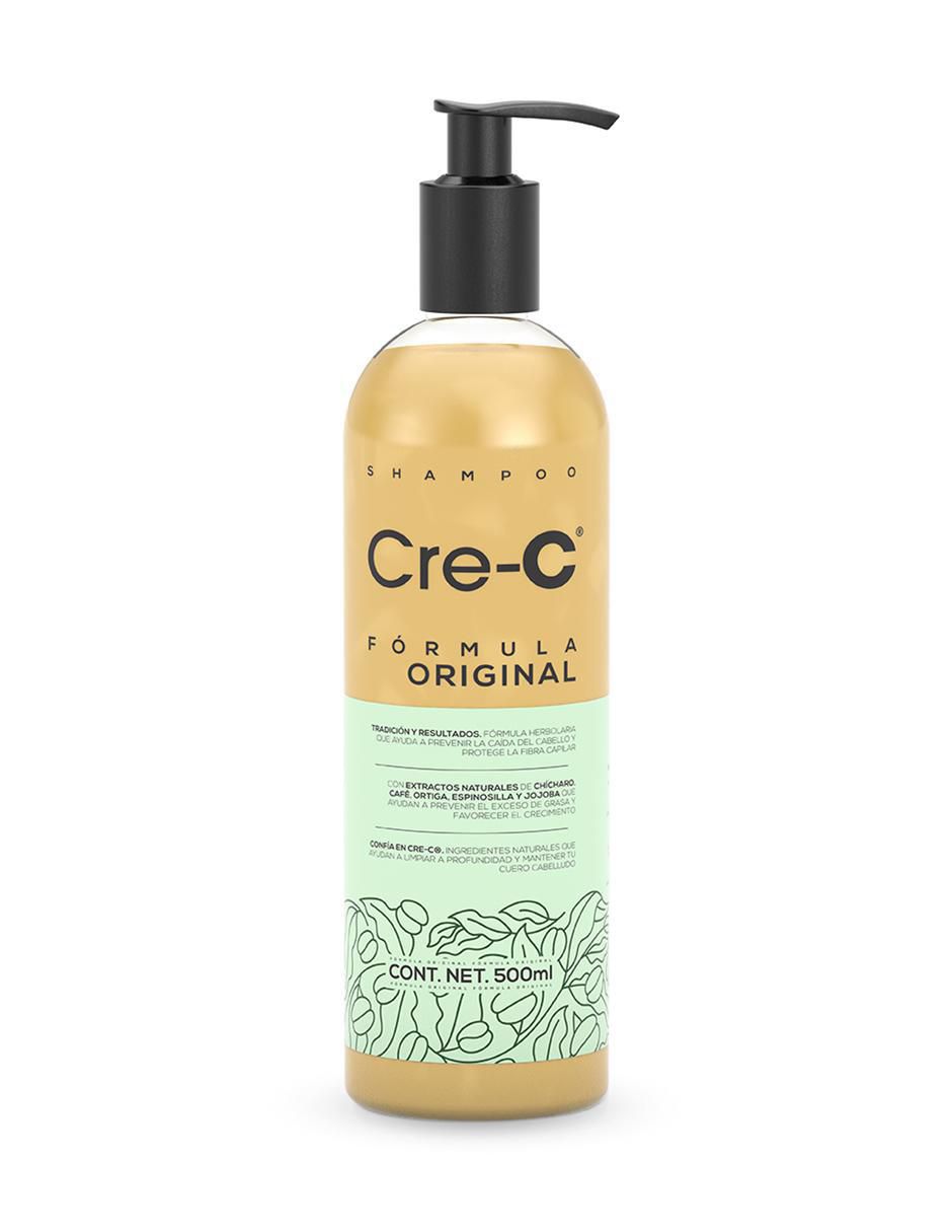 Shampoo anticaída para cabello todo tipo shampoo cre-c fórmula original cre-c fórmula original 500 ml