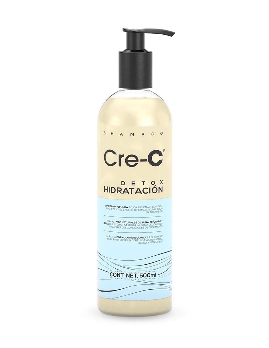 Shampoo hidratante para cabello todo tipo shampoo cre-c detox hidratacion cre-c detox hidratación 500 ml