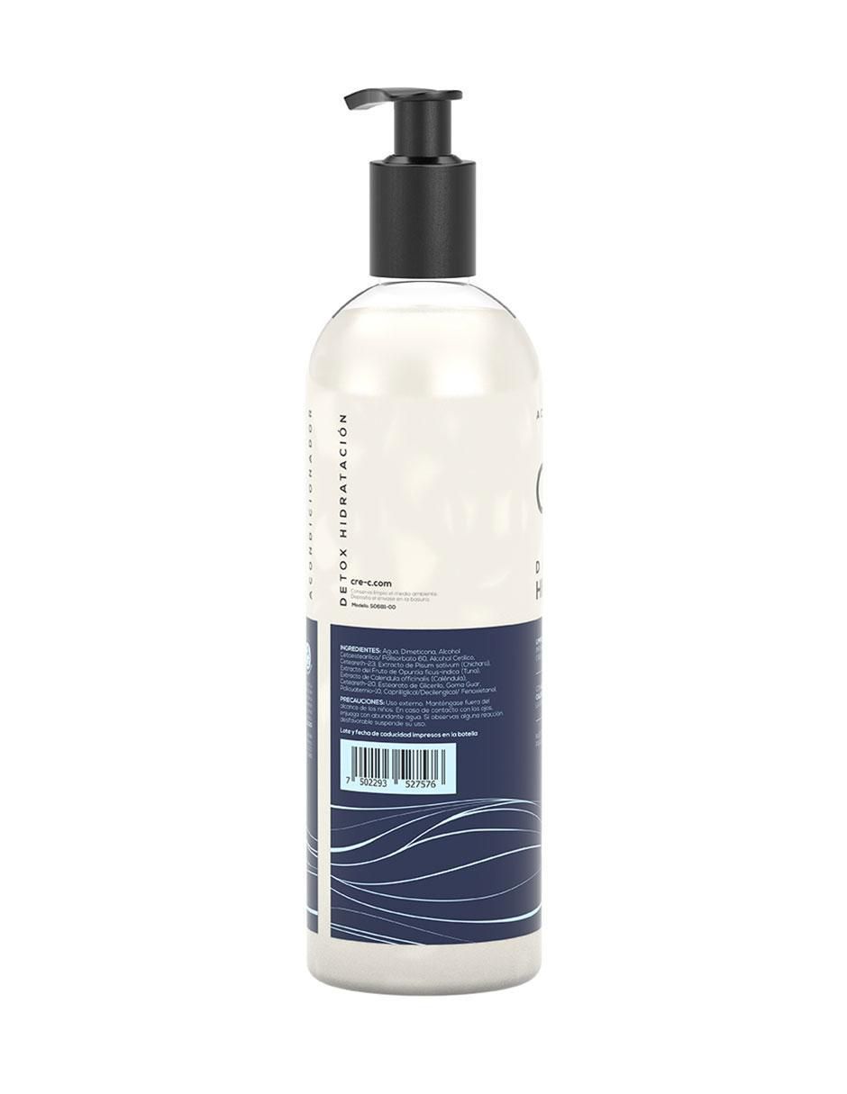 Acondicionador para cabello acondicionador detox hidratación cre-c detox hidratación 500 ml