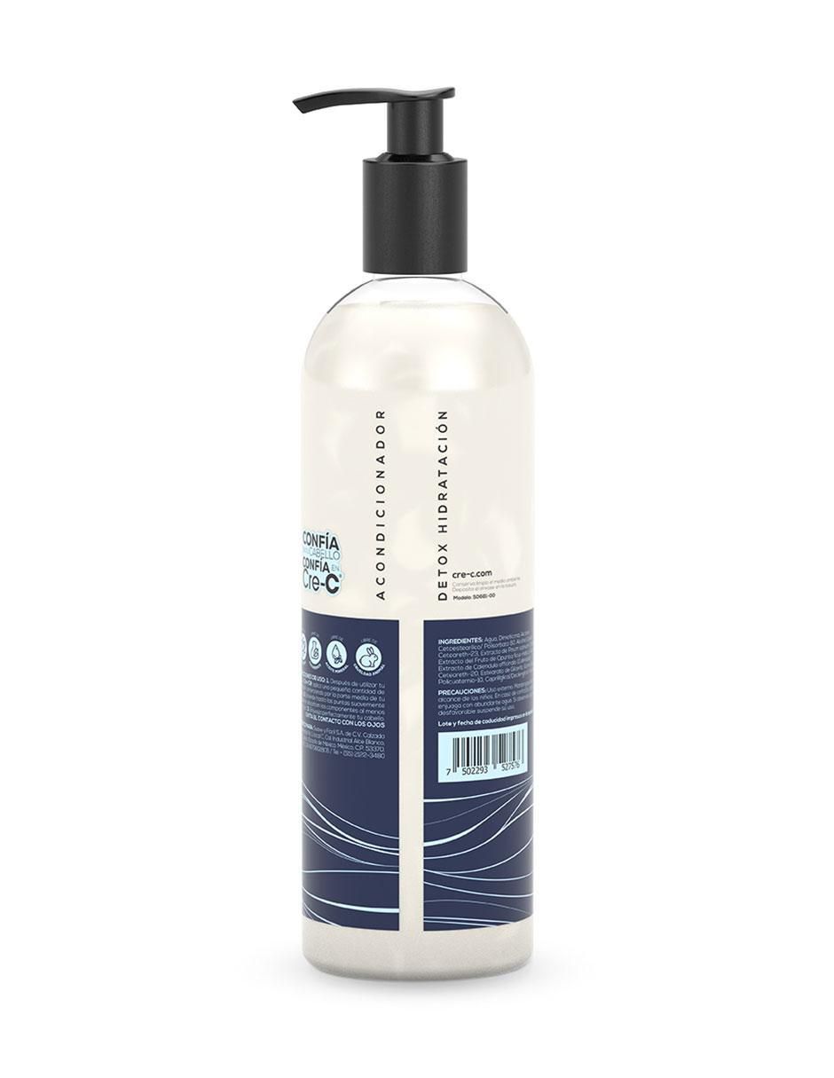 Acondicionador para cabello acondicionador detox hidratación cre-c detox hidratación 500 ml