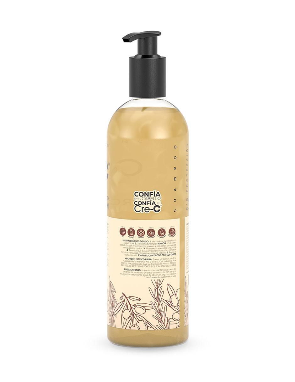 Shampoo reparador para cabello maltratado shampoo bio protección cre-c bio protección 500 ml