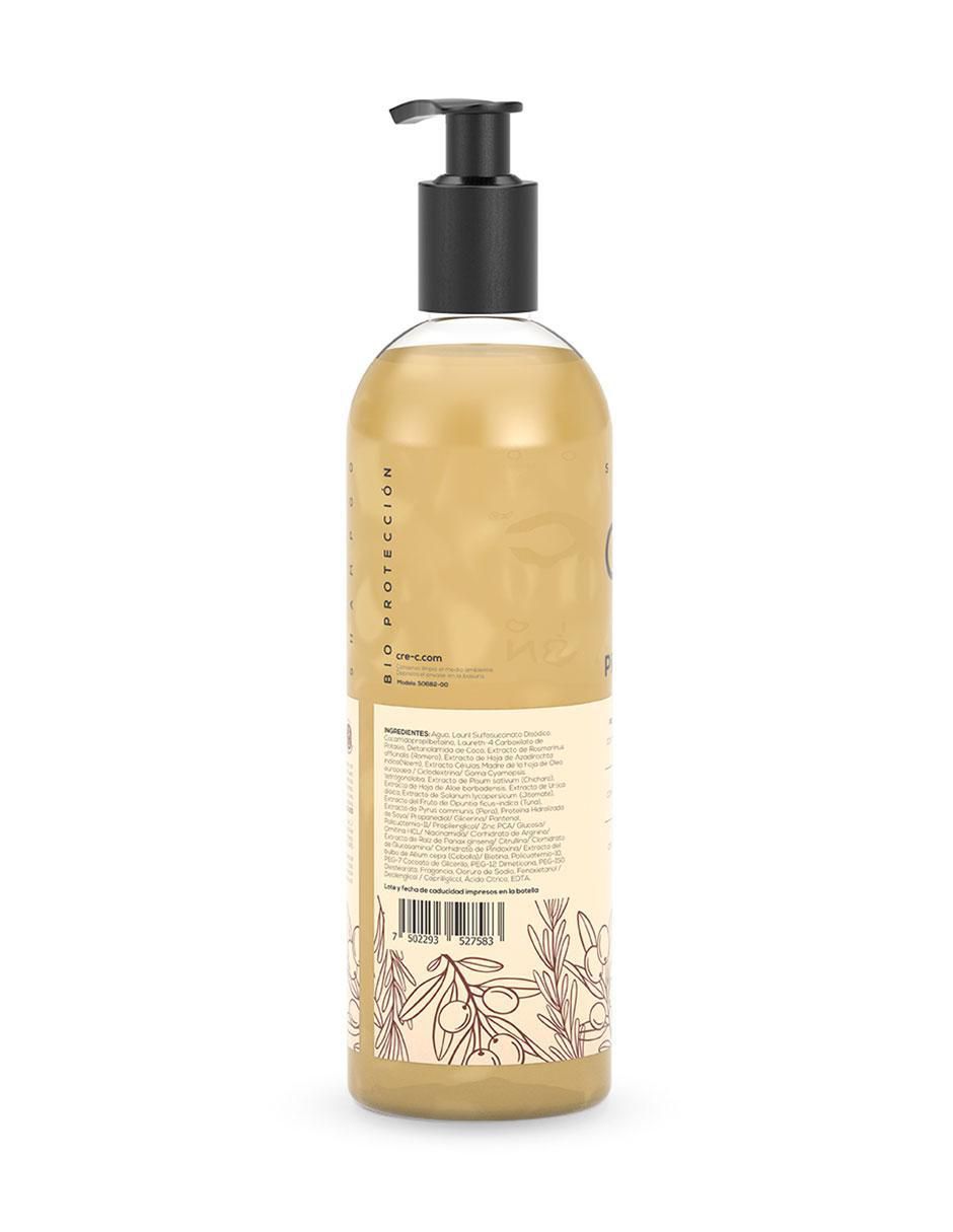 Shampoo reparador para cabello maltratado shampoo bio protección cre-c bio protección 500 ml