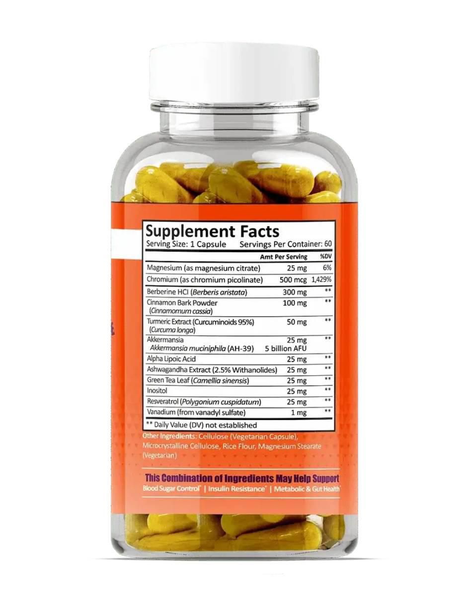 Metabolic G3A apoyo intestinal glucosa y energia mitocondrial de 60 cápsulas 3
