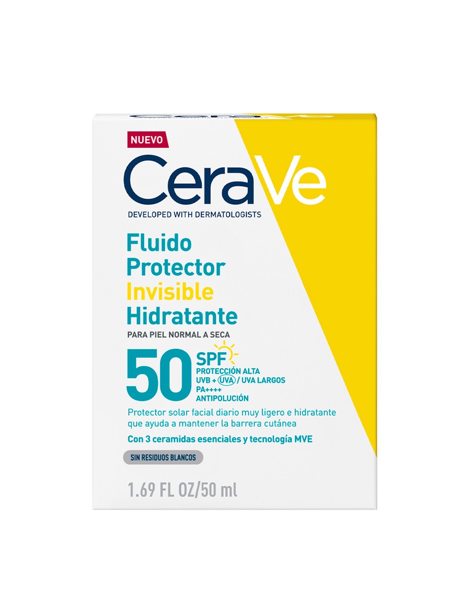 Protector solar FPS 50+ fluido invisible hidratante Suncare 50 ml 2