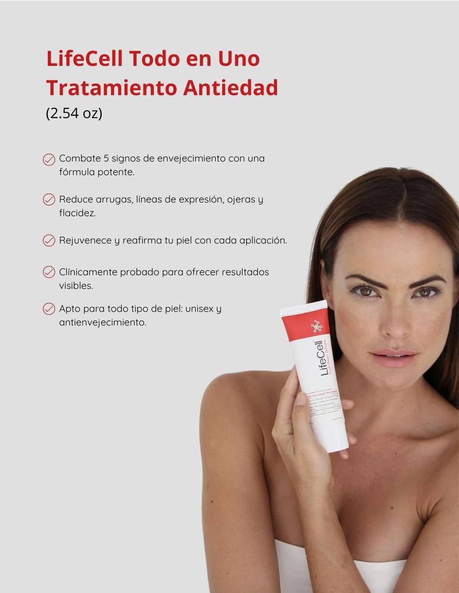 South Beach Skincare All-In-One Anti-Aging Treatment con Ácido Hialurónico y Vitamina C de 75 ml 2