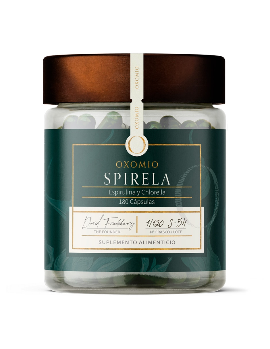Spirela con espirulina de 180 cápsulas 1