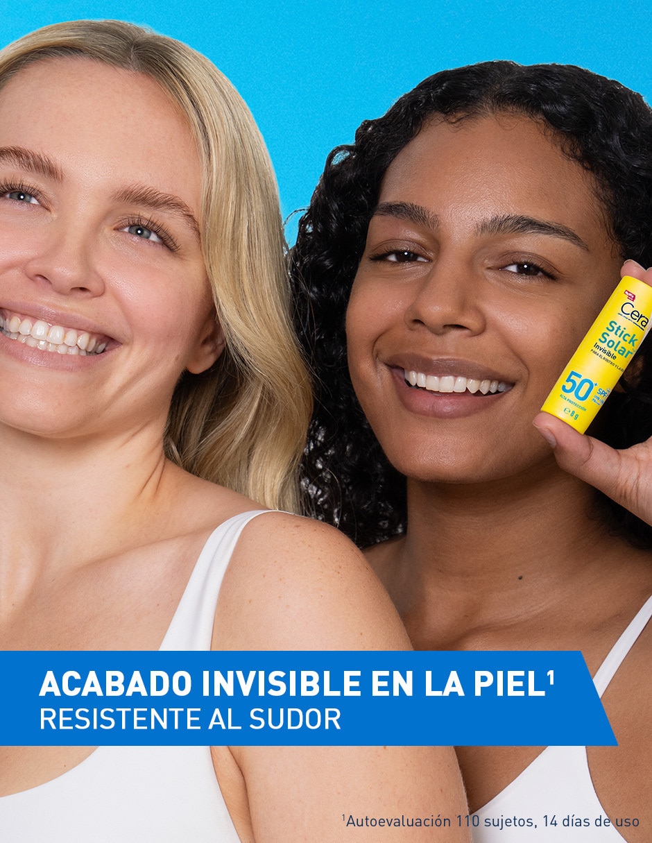 Protector solar fps 50 cerave stick solar invisible 50fps 8g cerave suncare
