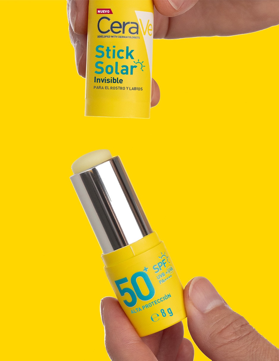 Protector solar fps 50 cerave stick solar invisible 50fps 8g cerave suncare
