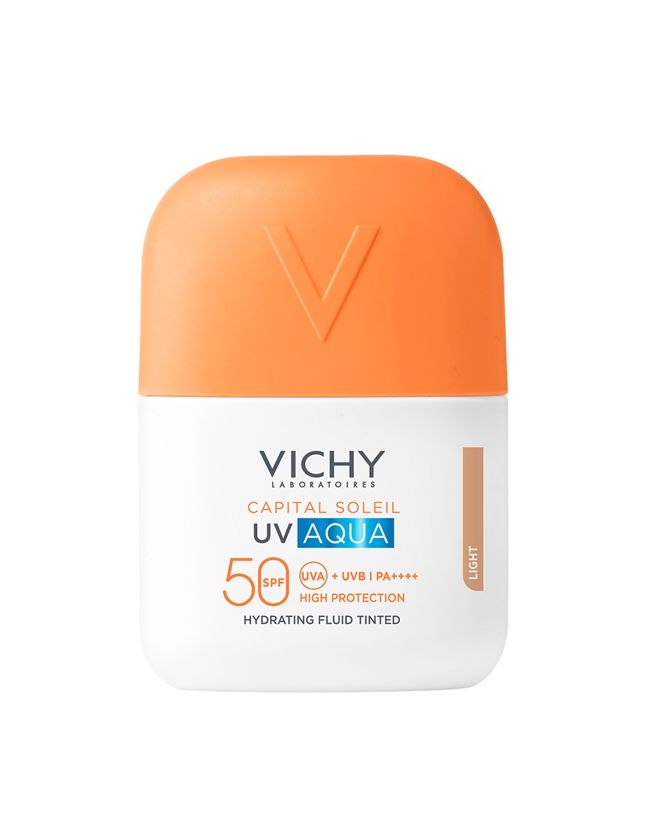 Protector solar fps 50 capital soleil uv aqua protector solar ligero tono light 50 ml vichy capital soleil