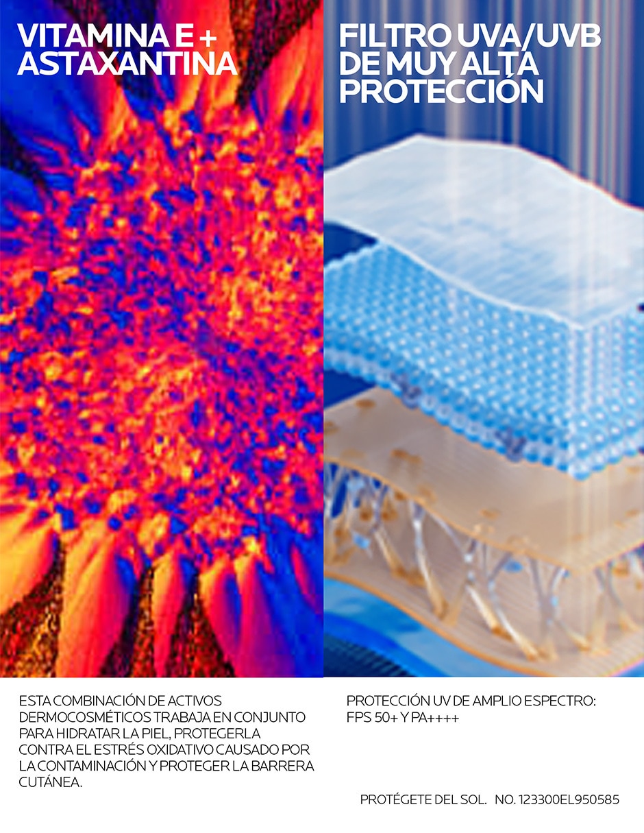 Protector solar fps 50+ la roche-posay anthelios uv air vitamin sun stick spf 50+ 10ml la roche posay anthelios