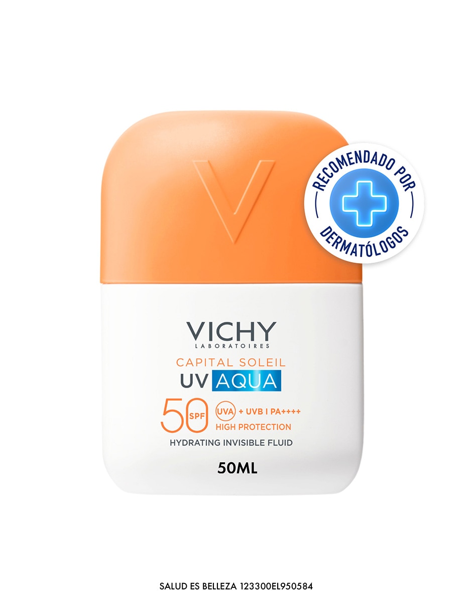Protector solar fps 50 vichy capital soleil uv aqua protector solar ligero 50 ml vichy capital soleil