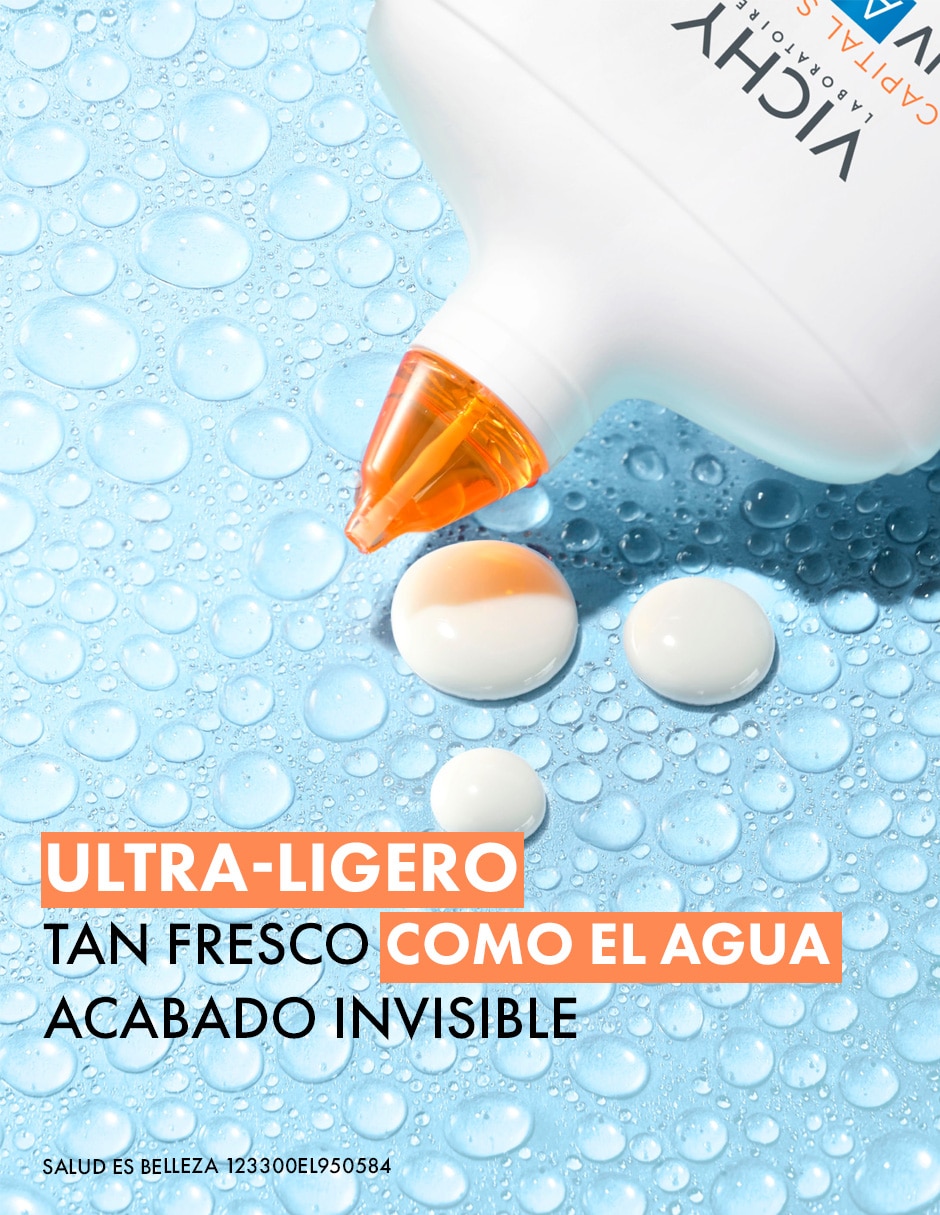 Protector solar fps 50 vichy capital soleil uv aqua protector solar ligero 50 ml vichy capital soleil