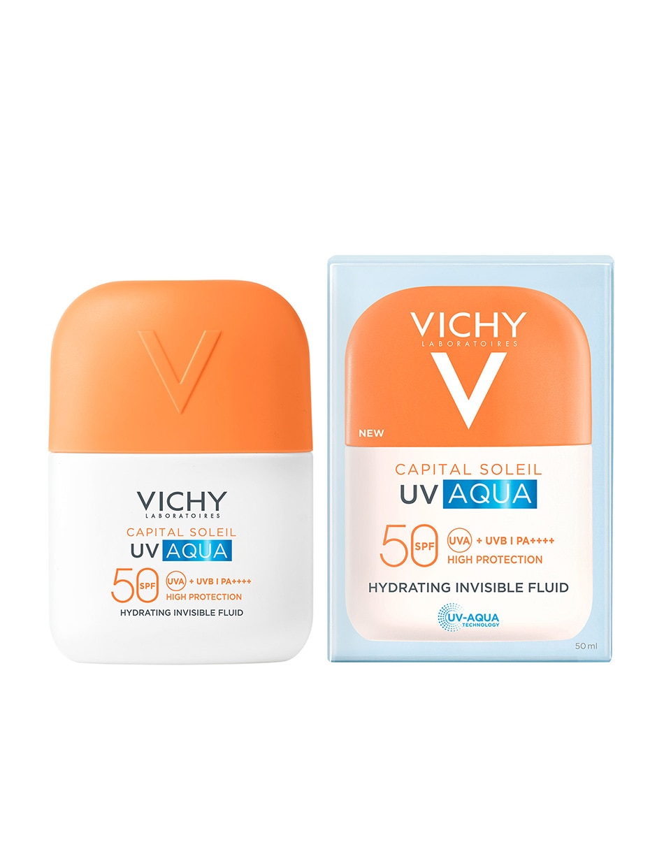 Protector solar fps 50 vichy capital soleil uv aqua protector solar ligero 50 ml vichy capital soleil