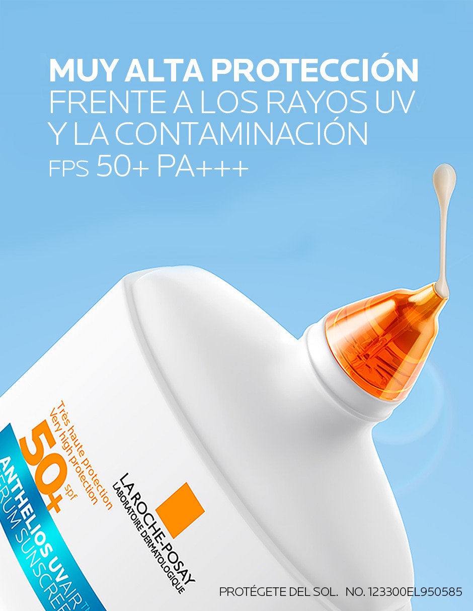 Protector solar fps 50+ la roche-posay anthelios uv air spf 50+ tc 50 ml anthelios 14
