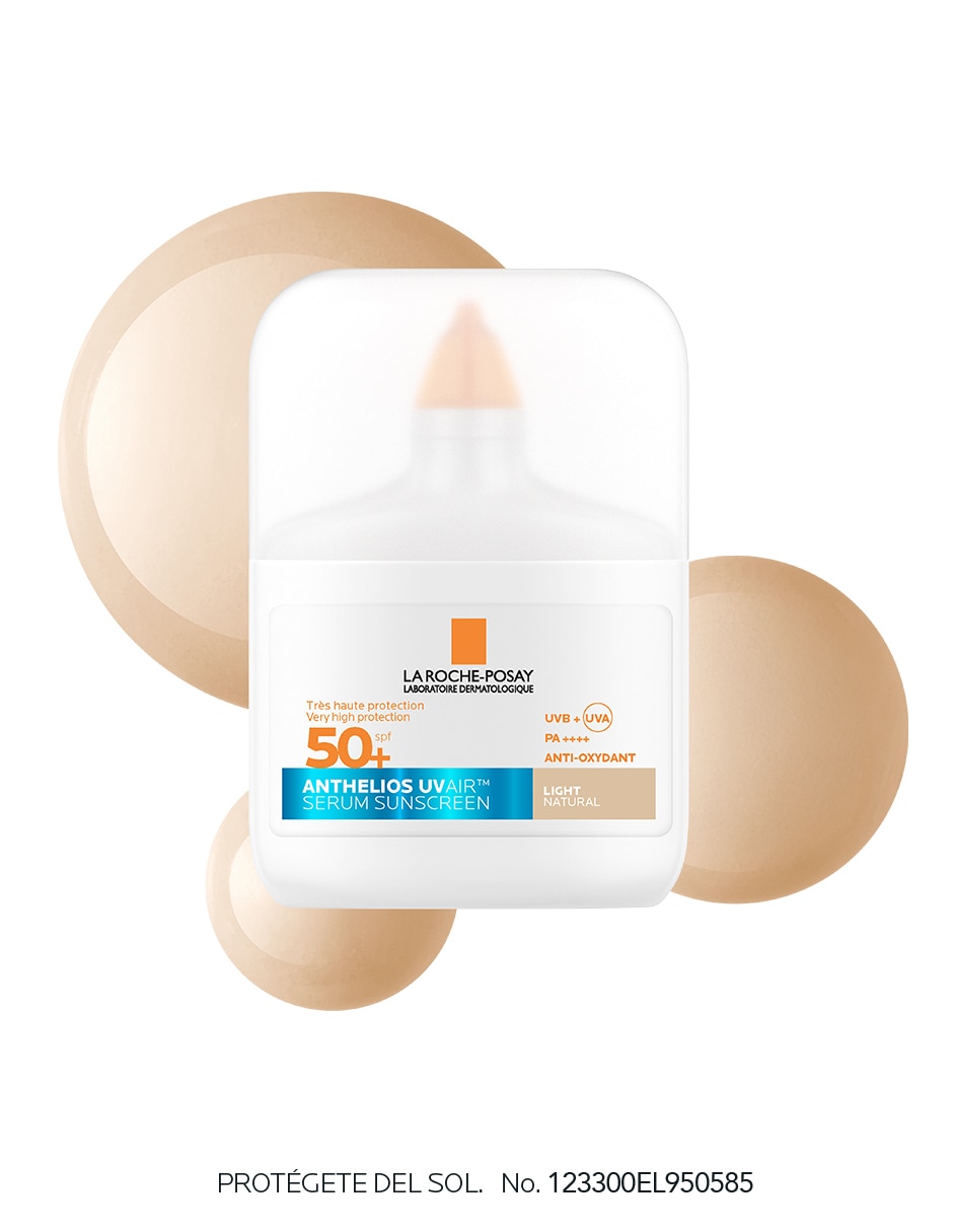 Protector solar fps 50+ la roche-posay anthelios uv air spf 50+ tc 50 ml anthelios 3