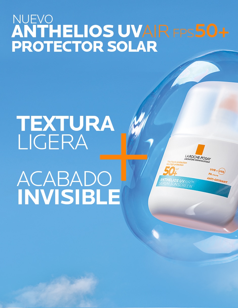Protector solar fps 50+ la roche-posay anthelios uv air spf 50+ 50 ml la roche posay anthelios
