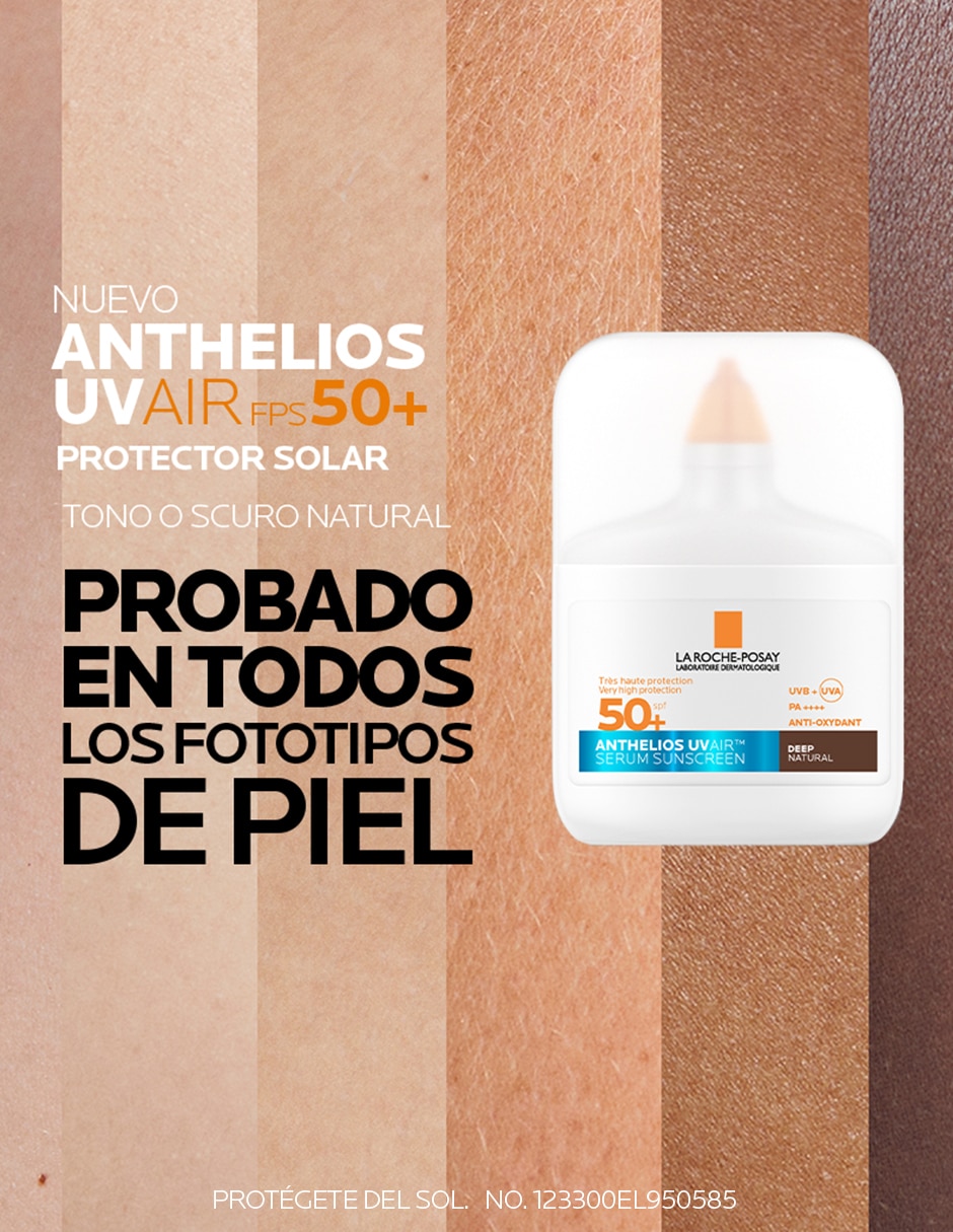 Protector solar FPS 50+ La Roche-Posay Anthelios UV AIR SPF 50+ TO 50 ml LA ROCHE POSAY Anthelios