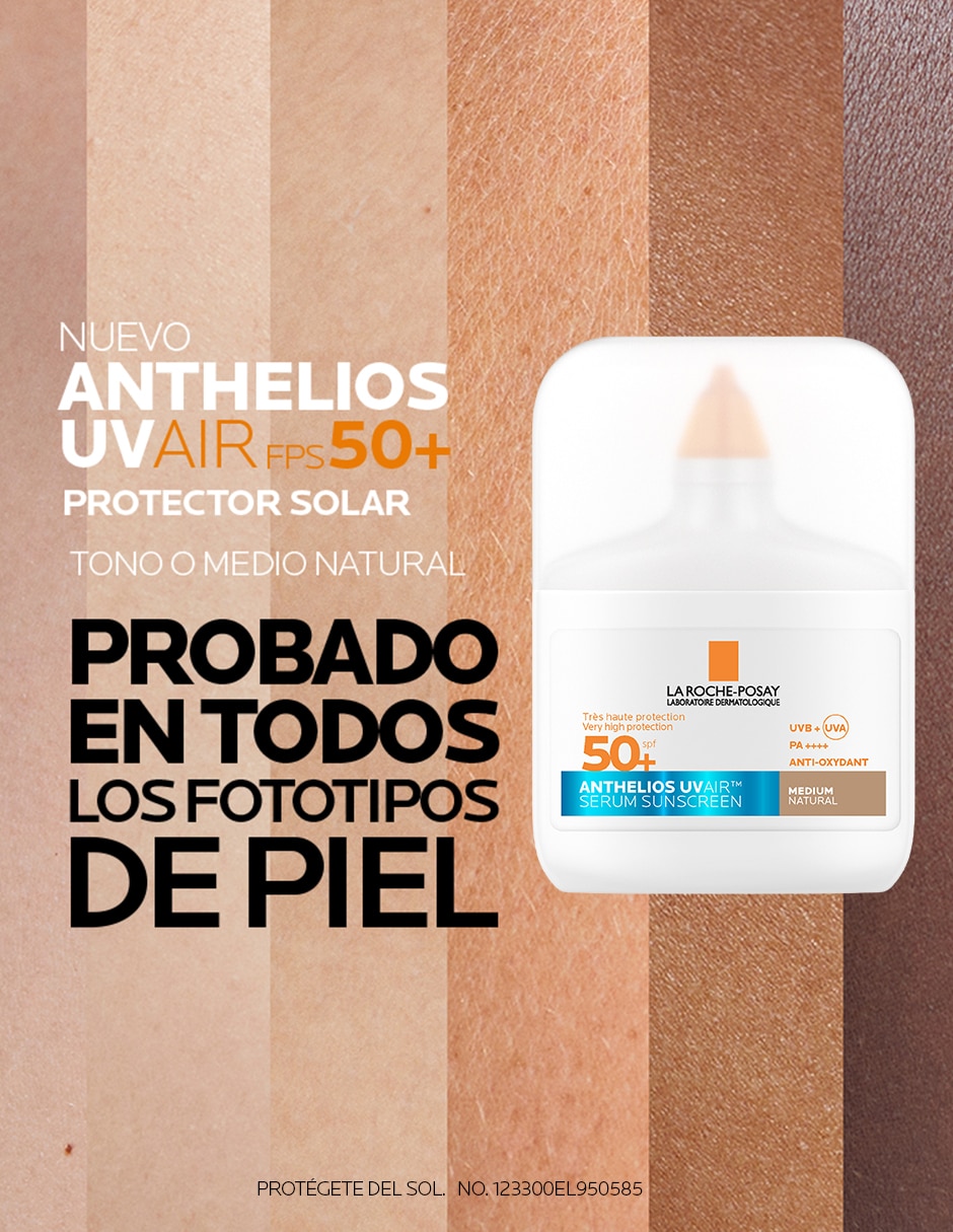 Protector solar fps 50+ la roche-posay anthelios uv air spf 50+ tm 50 ml la roche posay anthelios