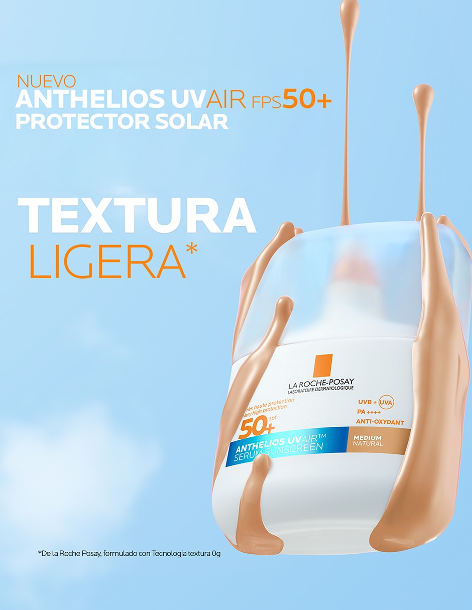 Protector solar fps 50+ la roche-posay anthelios uv air spf 50+ tm 50 ml la roche posay anthelios