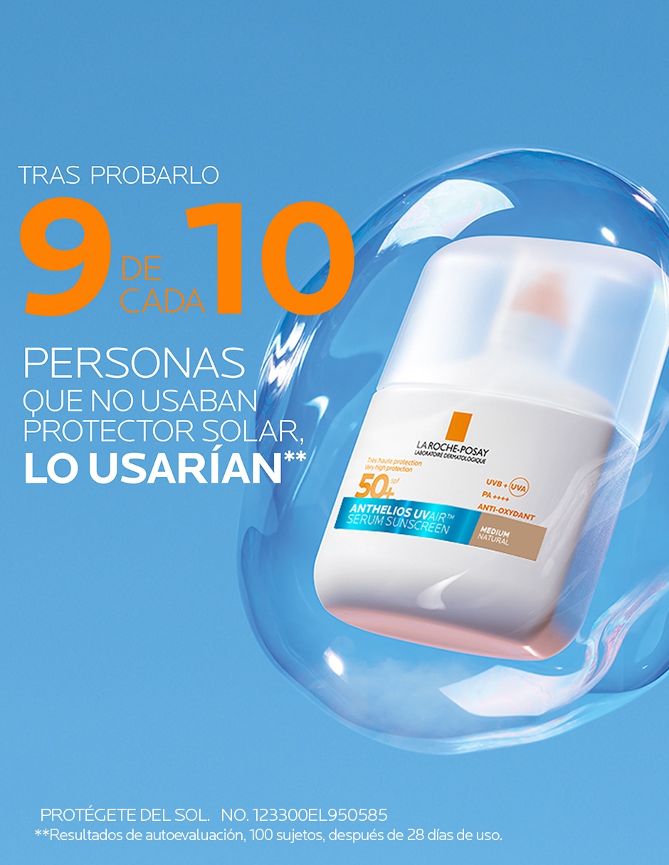 Protector solar fps 50+ la roche-posay anthelios uv air spf 50+ tm 50 ml la roche posay anthelios