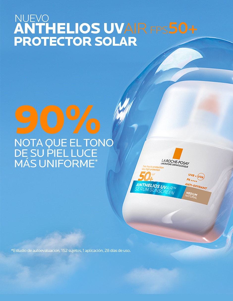 Protector solar fps 50+ la roche-posay anthelios uv air spf 50+ tm 50 ml la roche posay anthelios