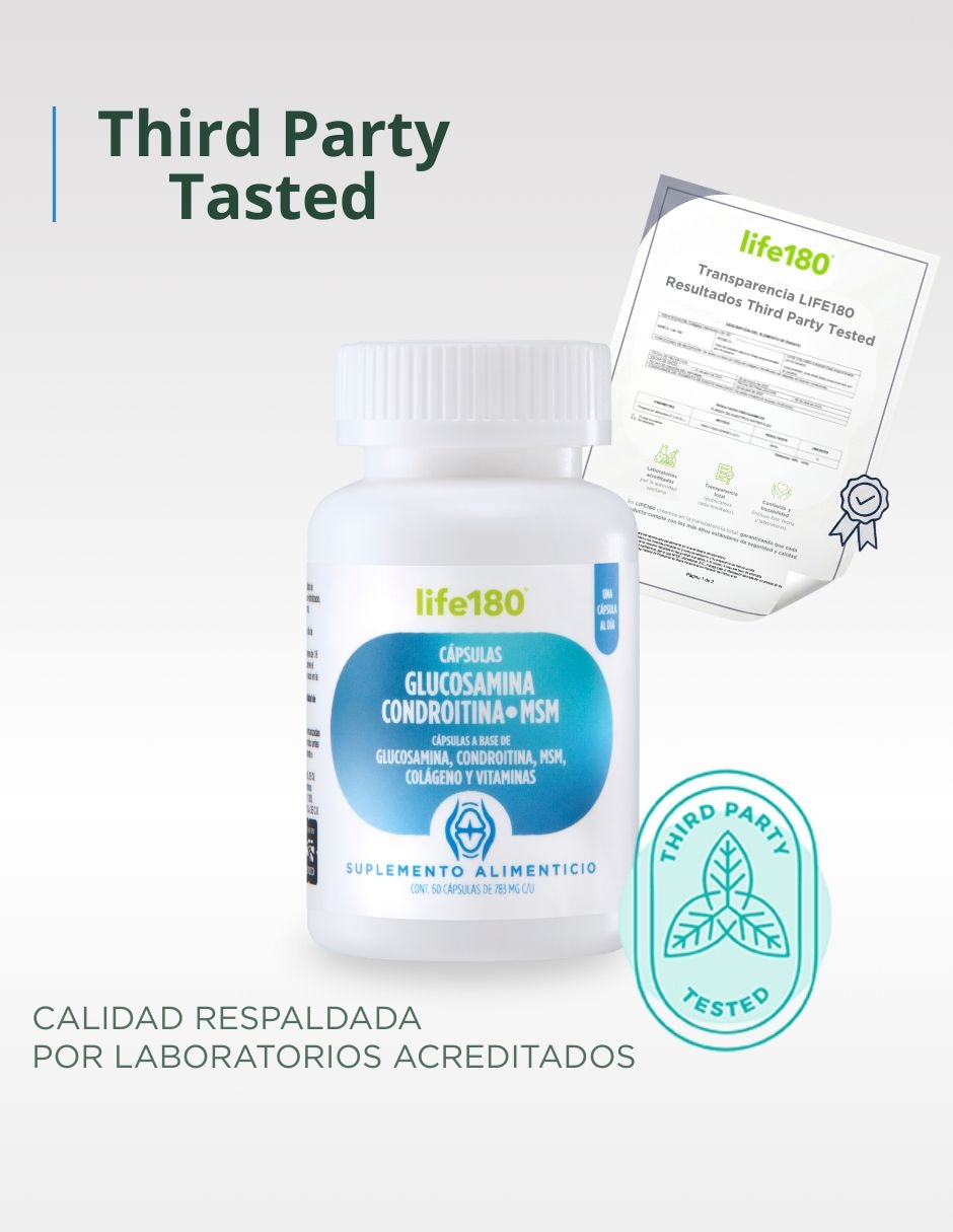 Glucosamina condroitina MSM y Vitaminas de 60 cápsulas 4