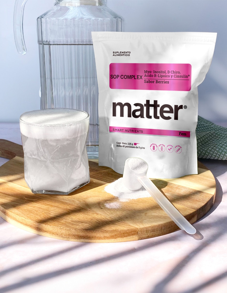 Sop Complex Matter con Myo & D-Chiro Inositol sabor berry
