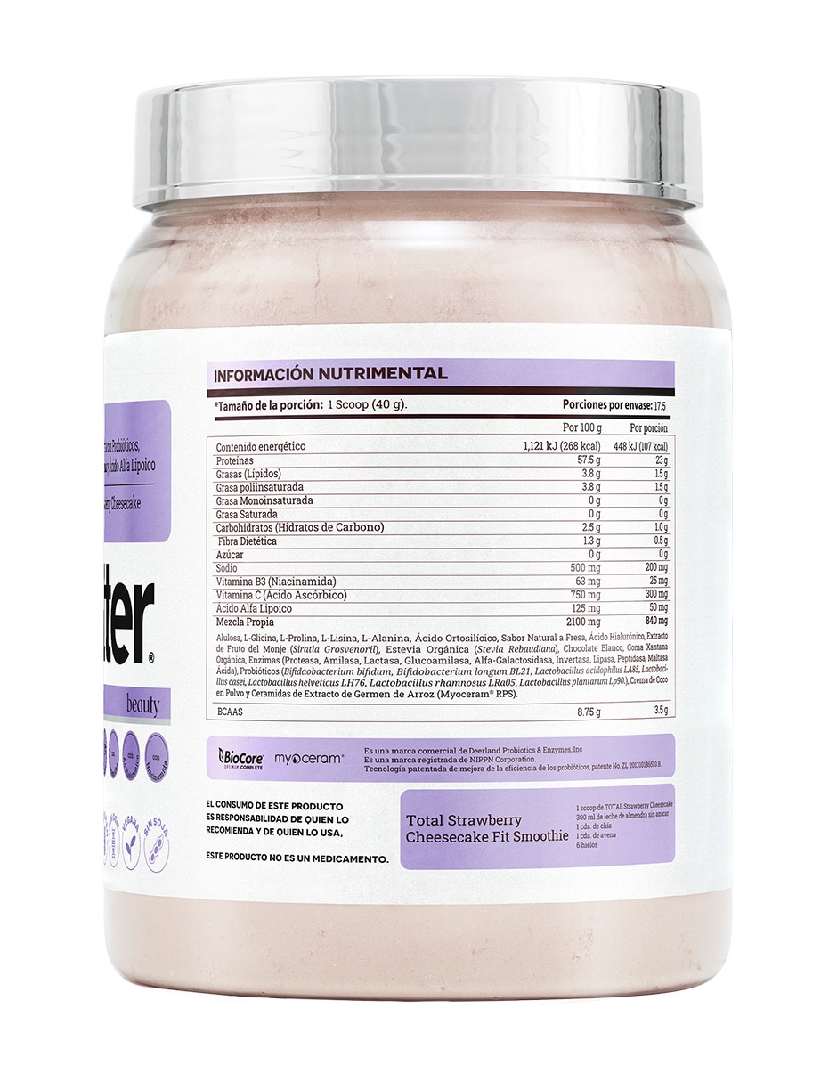 Total Beauty Matter sabor fresa
