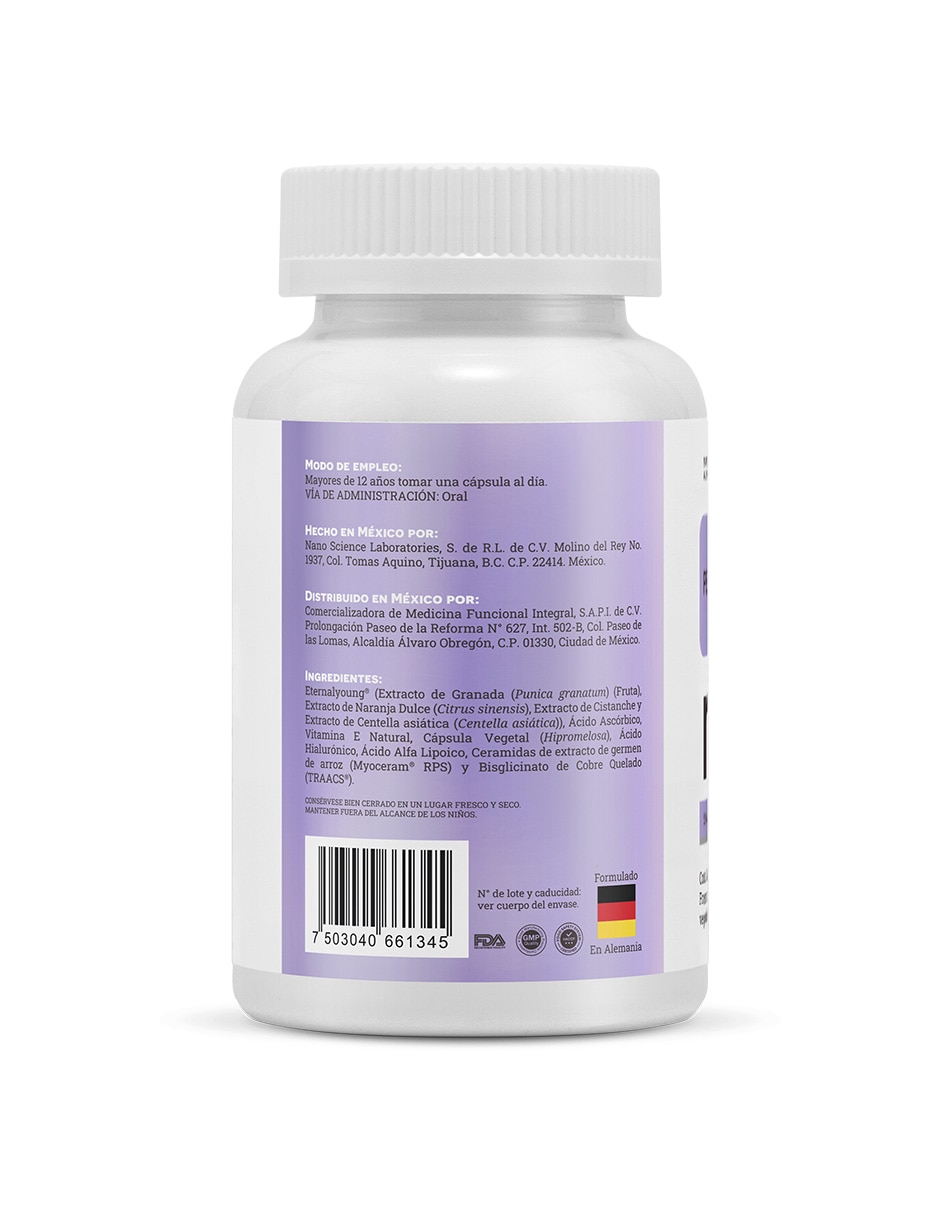 PEACH PLEASE con Vitamina E sabor Natural de 2