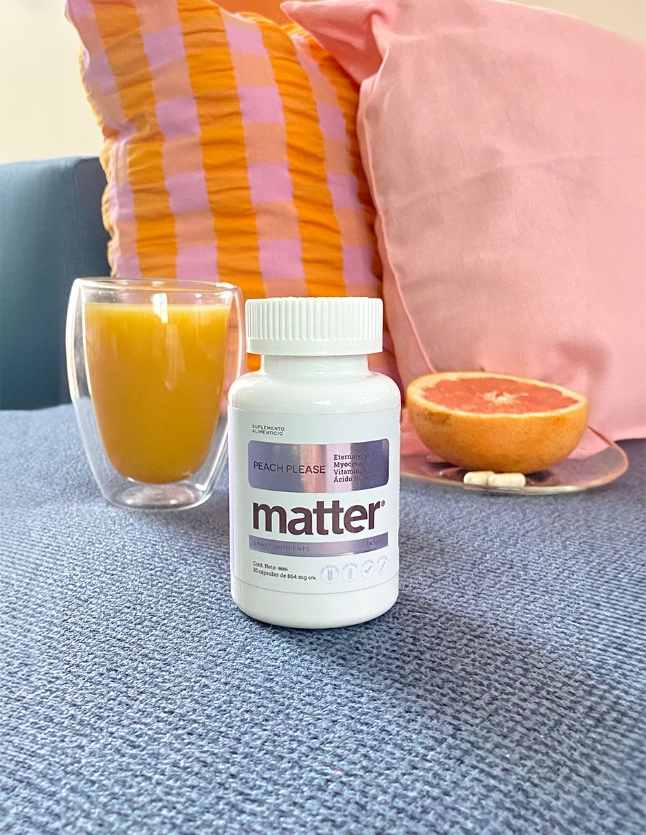 PEACH PLEASE con Vitamina E sabor Natural de 4