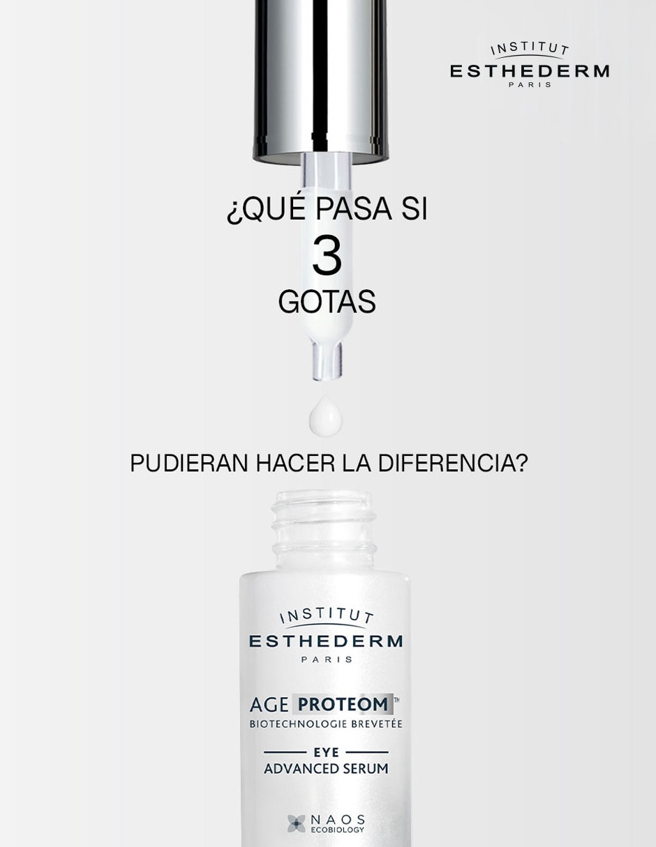 Sérum antiedad contorno de ojos age proteom eye advanced serum age proteom de piel todo tipo piel 6