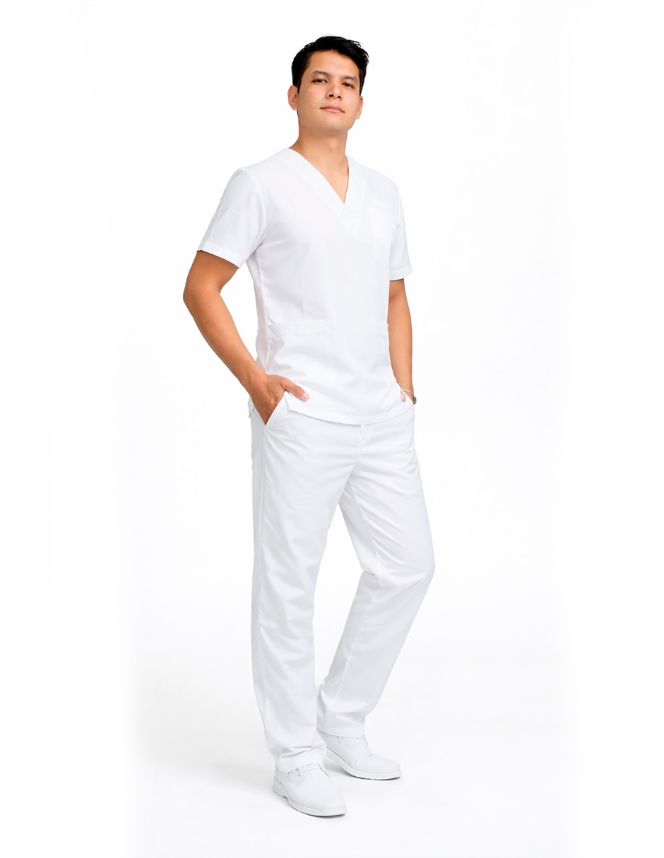 Pijama quirúrgica estilo relajado para hombre