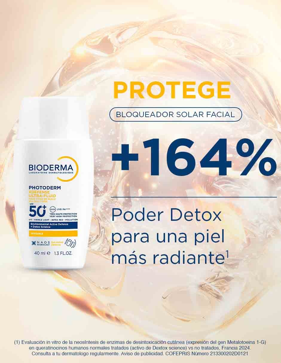 Kit de bloqueador solar fps 50+ bioderma photoderm xdefense neutro + sensibio gel moussant: protección solar para todo tipo de piel bioderma xdefense