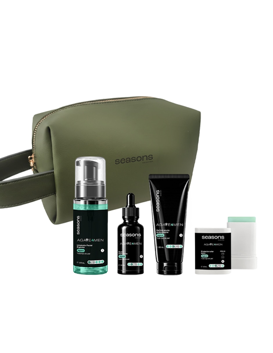 Kit de protector solar FPS 50 AGAVE 4 MEN SEASONS Solares
