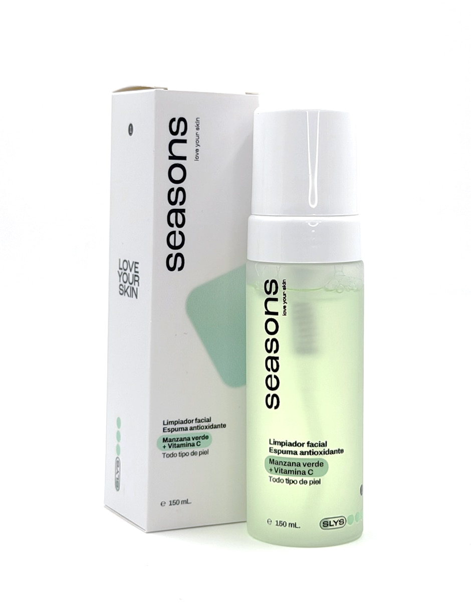 Limpiador facial manzana verde + vitamina C