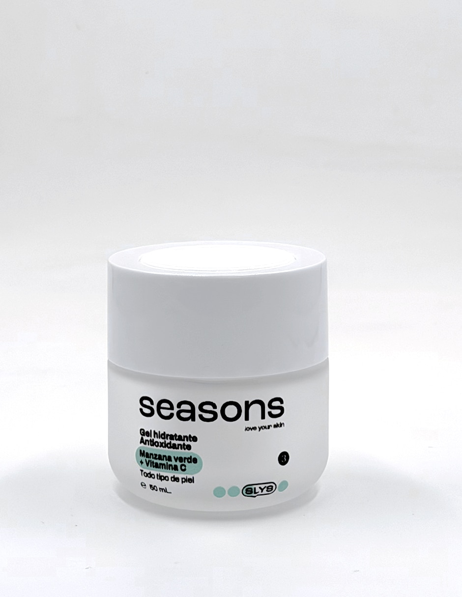 Tratamiento facial Gel hidratante manzana verde + vitamina C 1